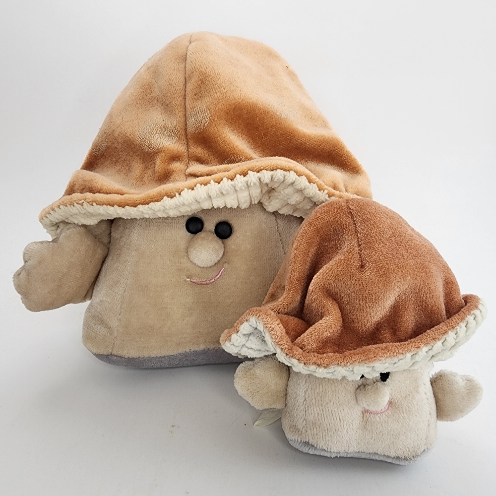 1985 AVON Somersaults Pals Fergus The Mushroom Plush Set